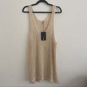 Fashion Nova Crochet Swim Coverup